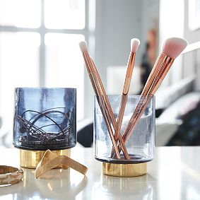 Cool Blue Beauty Cups, Set of 2