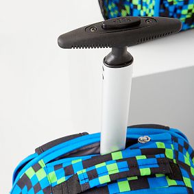 Gear-Up Neon Pixel Rolling Backpack