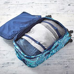 Jet Set Luggage, Paisley Power Checked Spinner