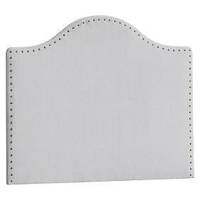 No Nails Nailhead Faux Headboard