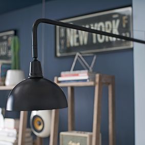 Plug-In Swing Arm Sconce