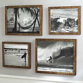 Black And White Surf Prints