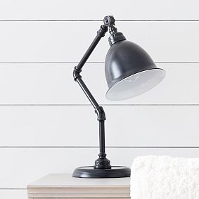 Galvanized Task Lamp