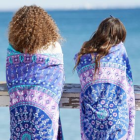 Round Mandala Beach Towel UPF 50+