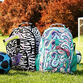 Gear-Up Black Zebra Backpack