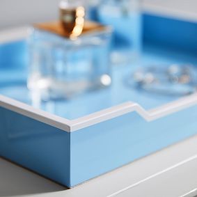 Ornate Lacquer Jewelry Tray