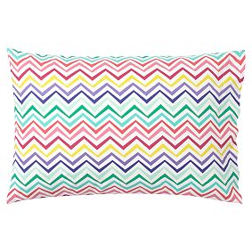 Pintuck Sleeping Bag &amp; Pillowcase, Color Me Zig Zag