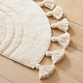 Boho Tassel Shaped Rug
