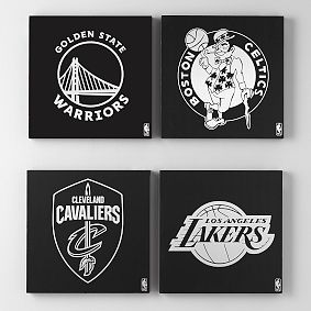 NBA Metal Wall Art, 24"x25"