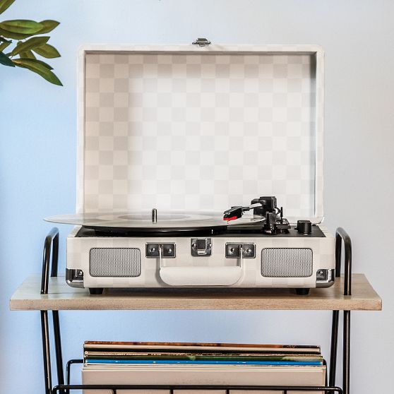 Jasper Record Player: Retro Modern Sound | Pottery Barn Teen