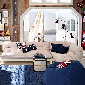 Flip Floor Sectional