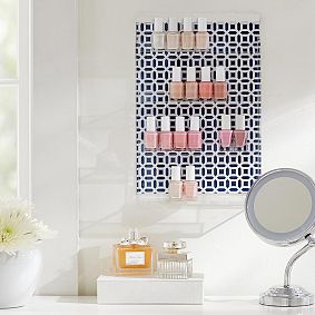 Kennedy Acrylic Nail Polish Wall Organizer