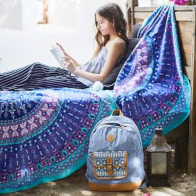 Round Mandala Beach Towel UPF 50+