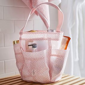 Shower Mesh Caddy, Mini Dot