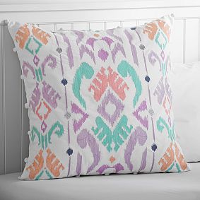 Ikat Embroidered Euro