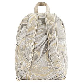 Northfield Gold Marble Metallic Backpack