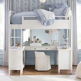 Chambray Ruffle Organic Duvet Cover