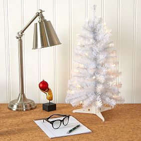 Mini White Christmas Tree (2 Ft.)