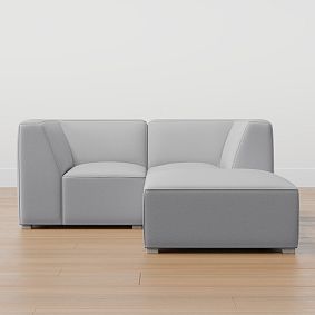 Riley Loveseat and Ottoman Set (63")