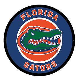 College Logo LED Round Wall Decor