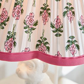 Roller Rabbit Rosebud Monkey Table Lamp (17&quot;)