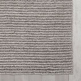 Textured Wool Rug - Greige