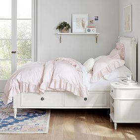 Colette Storage Bed, Nightstand &amp; 5-Drawer Dresser Set