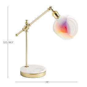 Marble Base Task Lamp (19&quot;)