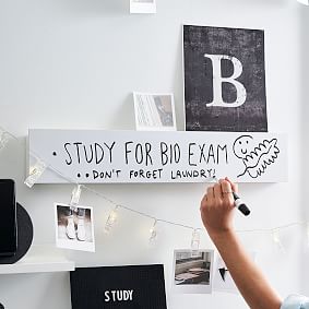 No Nails Whiteboard Photo Rail