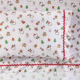 Hello Kitty® Heritage Gingerbread Organic Sheet Set