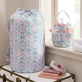 Kendra Scott Gem Mosaic Shower Caddy &amp; Laundry Bag Set