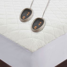 Sherpa Heated Mattress Pad