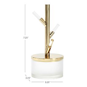 Ava Frosted Acrylic Ring Holder