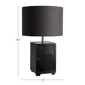 Locker Storage Table Lamp