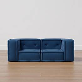 Cushy Lounge Loveseat Set (64")