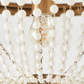 Glass Beaded Flush Mount (14")