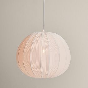 Hayden Fabric Pendant (20")