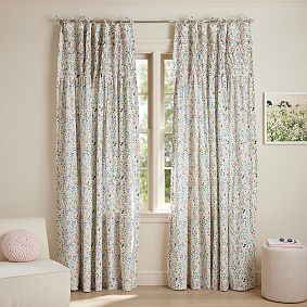 Rifle Paper Co. Bramble Light-Filtering Curtain
