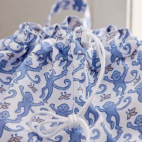 Roller Rabbit Monkey Essential Laundry Bag