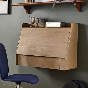Closed Storage Wall Desk