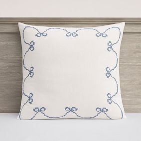 Georgia Bow Euro Pillow Cover