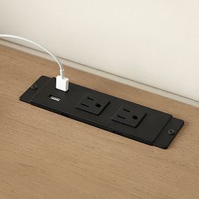 Hampton Smart Storage Desk &amp; Bookcase Set (117")