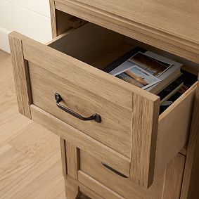 Hampton Smart Storage Desk &amp; Bookcase Set (117")