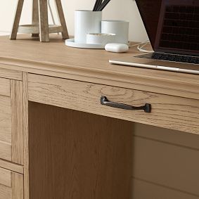 Hampton Smart Storage Desk &amp; Bookcase Set (117")