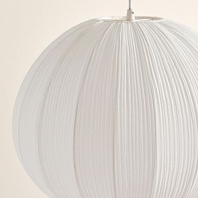 Hayden Fabric Pendant (20")