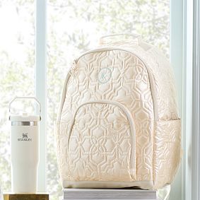 Kendra Scott Quilted Backpack &amp; Cold Pack Lunch Box Bundle, Set of 2