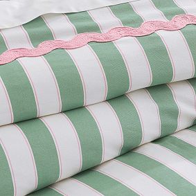 Lara Ricrac Stripe Duvet Cover