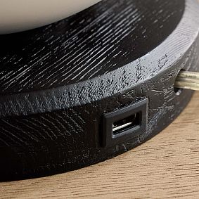 Soccer Table Lamp with USB (20&quot;)