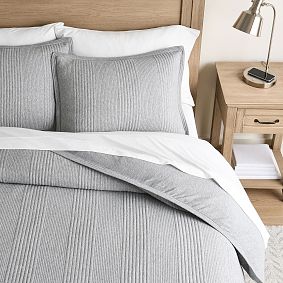 West Elm Cloud Jersey Duvet Cover