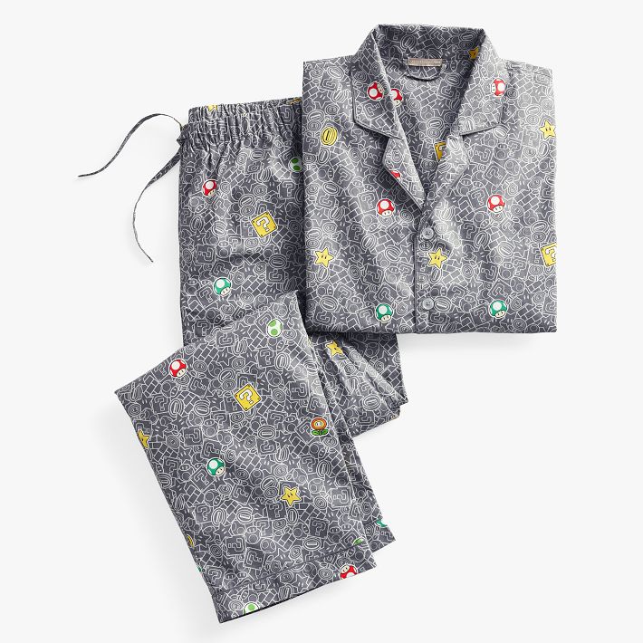 Pigiama lungo 'Super Mario' in jersey - 2 pezzi - grigio rosso - 24.00 Pigiama lungo 'Super Mario' in jersey - 2 pezzi - grigio rosso - 24.00